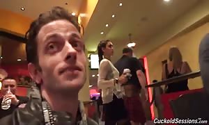 really promiscuous wifey enjoys xxx bi-racial cuckold action