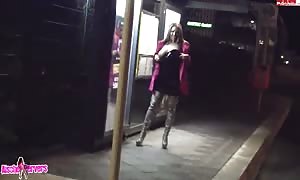 mother I'd like to fuck deep-throat off shaft pf her brand new trainer in the locker home