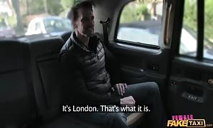 beautiful female lady driver is attempting to seduce a aroused passenger