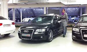 ginger innocent youngster providing head and guzzling spunk