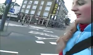 wild red haired teenager being screwed stiff by her aggressive friend