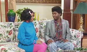 humungous titties Taking The black schlong Deep