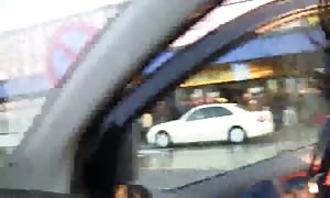 hottie in glasses cheerfully sucks penis on web-cam of revenge POV porn