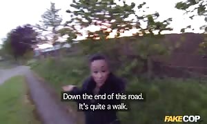 Fake-tit latin lady beauty is being screwed in the vid by pretend police officers officer