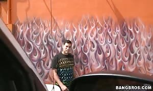 disgraceful lusty blonde is getting your hands on your hands on ripped up in her wide-opened mouth