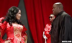 turned on drilling rehearsal with sexy Kiara Mia!